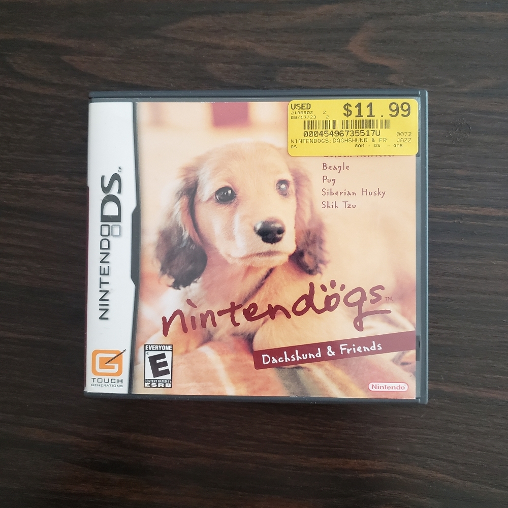 Nintendogs Dachshund & Friends Nintendo DS Game
